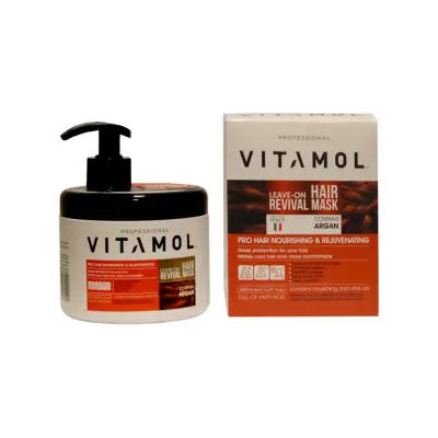 ماسک مو بدون ابکشی ویتامول حاوی روغن آرگان 500 میل