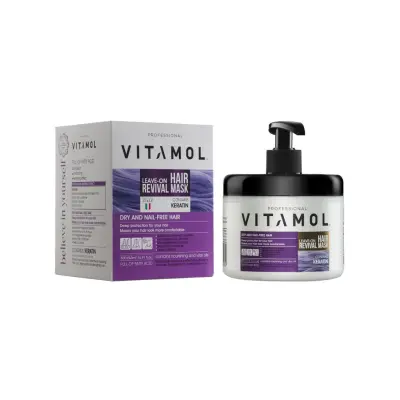 ماسک مو بدون ابکشی ویتامول حاوی کراتین 500 میل