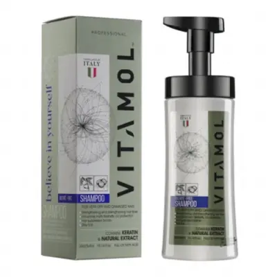 شامپو فاقد سولفات ویتامول مناسب موهای خشک و اسیب دیده حجم 300 میل